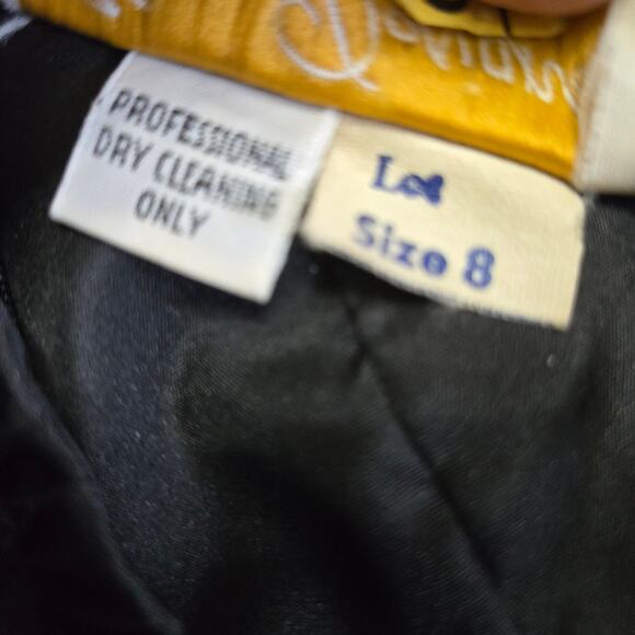 Alyce Designs Vtg 80s Whimsigoth Fairy Ruched Taffeta Sequins Drop Waist Gown 8 - Picture 9 of 12